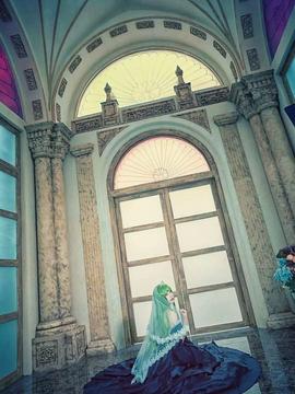 《叛逆的鲁路修》C.C.女王礼服 C O S P L A Y_C.C圆满了大本命开心hhh (28)