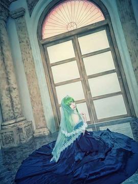 《叛逆的鲁路修》C.C.女王礼服 C O S P L A Y_C.C圆满了大本命开心hhh (31)