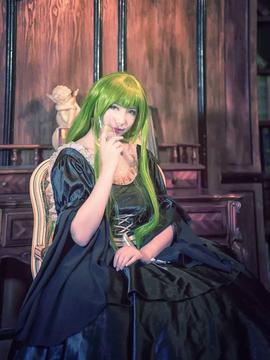 《叛逆的鲁路修》C.C.女王礼服 C O S P L A Y_C.C圆满了大本命开心hhh (35)