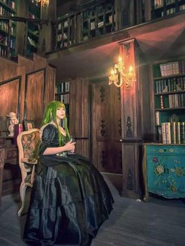 《叛逆的鲁路修》C.C.女王礼服 C O S P L A Y_C.C圆满了大本命开心hhh (36)