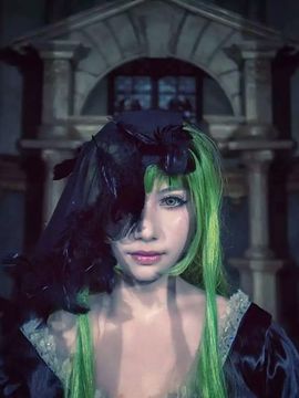 《叛逆的鲁路修》C.C.女王礼服 C O S P L A Y_C.C圆满了大本命开心hhh (41)