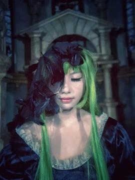 《叛逆的鲁路修》C.C.女王礼服 C O S P L A Y_C.C圆满了大本命开心hhh (42)