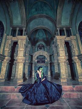 《叛逆的鲁路修》C.C.女王礼服 C O S P L A Y_C.C圆满了大本命开心hhh (43)