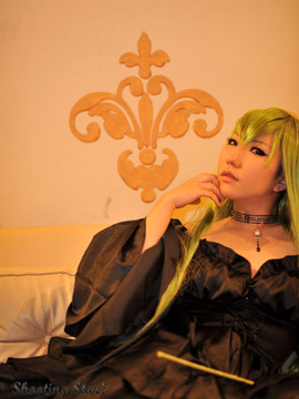 《叛逆的鲁路修》C.C.女王礼服 C O S P L A Y_C.C. (2)