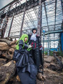 《叛逆的鲁路修》C.C.女王礼服 C O S P L A Y_再一次，奇迹的诞生日 (2)