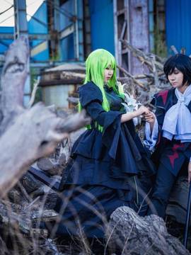 《叛逆的鲁路修》C.C.女王礼服 C O S P L A Y_再一次，奇迹的诞生日 (3)