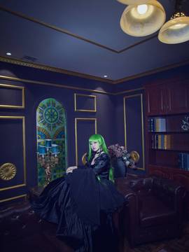 《叛逆的鲁路修》C.C.女王礼服 C O S P L A Y_叛逆的鲁鲁修 CC黑礼服.ver (8)