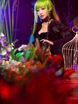 《叛逆的鲁路修》C.C.女王礼服 C O S P L A Y_叛逆的鲁鲁修 CC黑礼服.ver (3)