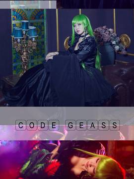 《叛逆的鲁路修》C.C.女王礼服 C O S P L A Y_叛逆的鲁鲁修 CC黑礼服.ver (13)