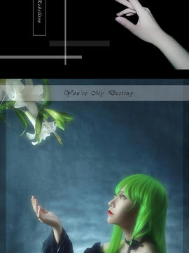 《叛逆的鲁路修》C.C.女王礼服 C O S P L A Y_やっと呼んでくれたね、私の名前  再说一次吧，我的名字 (2)