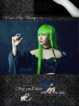 《叛逆的鲁路修》C.C.女王礼服 C O S P L A Y_やっと呼んでくれたね、私の名前  再说一次吧，我的名字 (7)