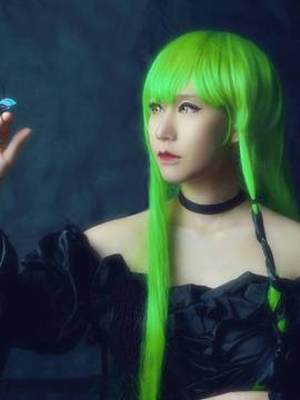 《叛逆的鲁路修》C.C.女王礼服 C O S P L A Y_やっと呼んでくれたね、私の名前  再说一次吧，我的名字 (9)