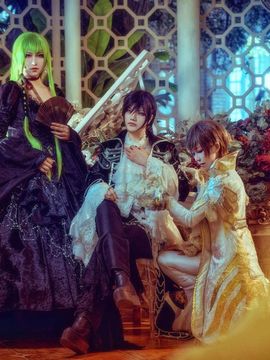 《叛逆的鲁路修》C.C.女王礼服 C O S P L A Y_叛逆的鲁鲁修 (6)