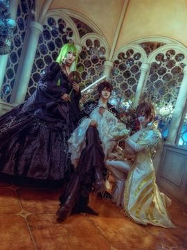 《叛逆的鲁路修》C.C.女王礼服 C O S P L A Y_叛逆的鲁鲁修 (9)