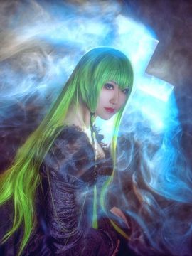 《叛逆的鲁路修》C.C.女王礼服 C O S P L A Y_叛逆的鲁鲁修 (11)