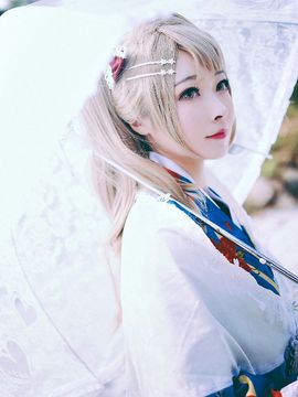 《Love Live》大正和服未觉醒南小鸟 C O S P L A Y_大正和服未觉醒南小鸟 C O S (3)