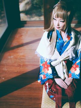 《Love Live》大正和服未觉醒南小鸟 C O S P L A Y_大正和服未觉醒南小鸟 C O S (7)