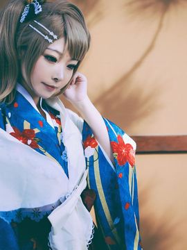 《Love Live》大正和服未觉醒南小鸟 C O S P L A Y_大正和服未觉醒南小鸟 C O S (17)