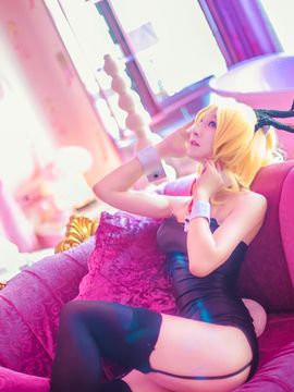 《Love Live》绚濑绘里single兔女郎同人 C O S P L A Y_绚濑绘里single兔女郎同人 C O S (5)