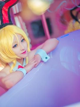《Love Live》绚濑绘里single兔女郎同人 C O S P L A Y_绚濑绘里single兔女郎同人 C O S (8)