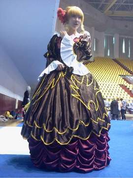 《海猫鸣泣之时》贝阿朵莉切真人C O S P L A Y_承认吾之所在，妾身将带你进入黄金乡 (10)