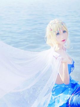 《lovelive！》绚濑绘里人鱼ver C O S P L A Y_人鱼绘里 (8)
