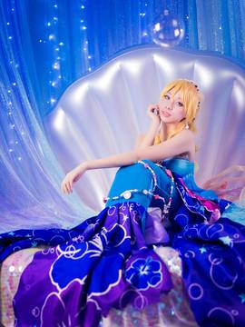 《lovelive！》绚濑绘里人鱼ver C O S P L A Y_人魚覺醒 (6)