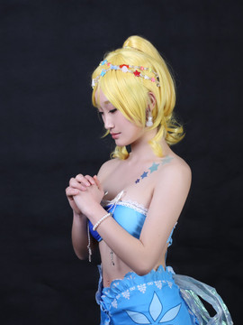 《lovelive！》绚濑绘里人鱼ver C O S P L A Y_Love Live人鱼 (1)