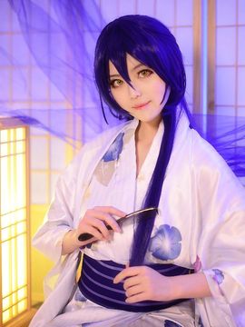 《lovelive！》海未浴衣C O S P L A Y_园田海未 (4)