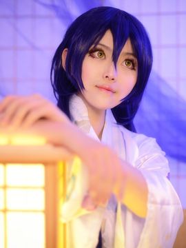 《lovelive！》海未浴衣C O S P L A Y_园田海未 (5)