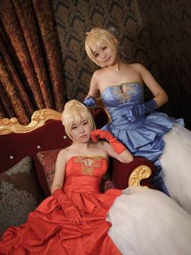 《王の恋》型月十周年Saber红蓝双王礼服C O S P L A Y&nbsp;&nbsp;[ 编辑 ]_saber十周年礼服 (7)