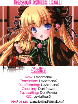 (CSP4) [KURUBUSI-KAI (Dowarukofu, Shinshin)] Royal Milk Doll (Rozen Maiden) [English] [Decensored] {Lust no Fansub}_27