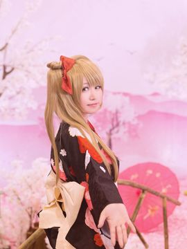 《Love Live!》和穿着棉花和服的小鸟一起玩 C O S P L A Y_和小鸟一起逛庆典吧~ (1)