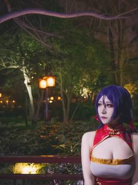 《Love Live!》东条希LL歌谣祭旗袍_希魔新年旗袍 (8)