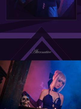 《Fate stay night》saber小礼服 C O S P L A Y_saber小礼服 C O S (9)