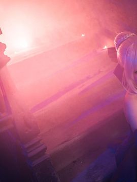 《Fate stay night》saber小礼服 C O S P L A Y_saber小礼服 C O S (12)