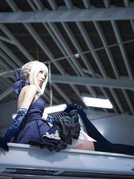 《Fate stay night》saber小礼服 C O S P L A Y_阿尔托莉雅·潘德拉贡 Alter (10)