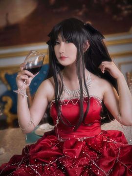 《Fate stay night》远坂凛十周年礼服.ver C O S P L A Y_远坂凛十周年礼服.ver C O S (14)