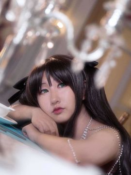 《Fate stay night》远坂凛十周年礼服.ver C O S P L A Y_远坂凛十周年礼服.ver C O S (17)