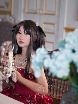《Fate stay night》远坂凛十周年礼服.ver C O S P L A Y_远坂凛十周年礼服.ver C O S (18)