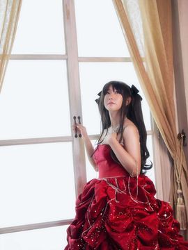 《Fate stay night》远坂凛十周年礼服.ver C O S P L A Y_远坂凛十周年礼服.ver C O S (19)