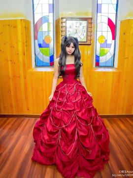 《Fate stay night》远坂凛十周年礼服.ver C O S P L A Y_远坂凛 (2)