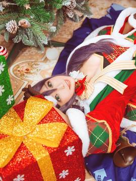 《lovelive》东条希唱诗班觉醒ver C O S P L A Y_Lovelive！圣诞觉醒 (3)