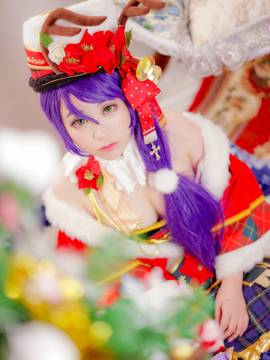 《lovelive》东条希唱诗班觉醒ver C O S P L A Y_希 Merry Christmas！ (5)
