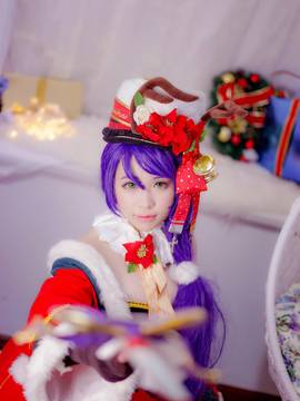 《lovelive》东条希唱诗班觉醒ver C O S P L A Y_希 Merry Christmas！ (12)