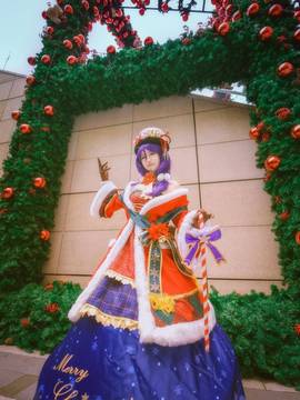 《lovelive》东条希唱诗班觉醒ver C O S P L A Y_圣诞觉醒希 (5)