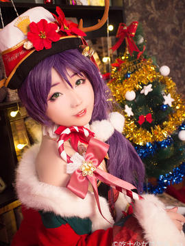 《lovelive》东条希唱诗班觉醒ver C O S P L A Y_东条希の圣诞觉醒篇 (10)