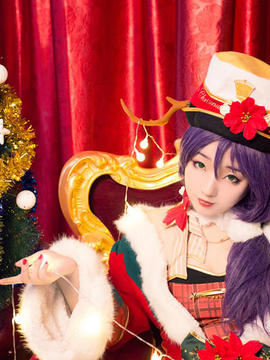 《lovelive》东条希唱诗班觉醒ver C O S P L A Y_东条希の圣诞觉醒篇 (6)