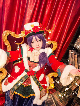 《lovelive》东条希唱诗班觉醒ver C O S P L A Y_东条希の圣诞觉醒篇 (7)