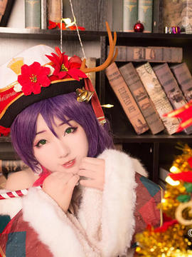 《lovelive》东条希唱诗班觉醒ver C O S P L A Y_东条希の圣诞觉醒篇 (8)
